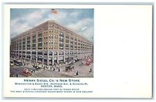 c1905 Henry Siegel Co.'s Store Building Carriage Boston Massachusetts Postcard picture