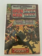 Iron Man and Captain Tales of Suspense #78 1966 comic picture