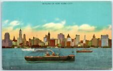 Postcard - Skyline of New York City, New York picture
