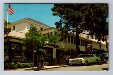 Carmel By The Sea, CA-California, Pine Inn & Pine Inn Shops, Vintage Postcard picture