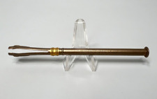 1890's French Dual Crayon Drafting Pencil Pastel Charcoal Holder Octagonal 6mm. picture