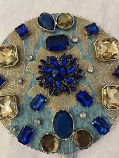 Vintage Jeweled Hand Mirror picture
