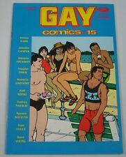 Gay Comix #15 VF underground - roberta gregory - donna barr - ivan velez jr 1992 picture