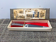 Rough Rider Bowie Theodore Roosevelt Knife W/ Sheath And Box picture