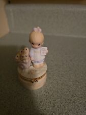 precious moments God Loveth a Cheerful Giver trinket box (MB) picture