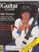 DEC 1978 GUITAR PLAYER vintage music magazine BILL WYMAN picture