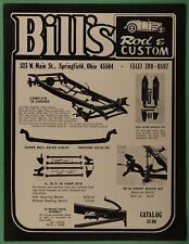 Bill’s Rod & Custom Chassis Axles Shock Kit Vintage Print Ad 1980 picture