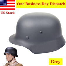 Classic Replica WW2 German Army M35 Steel Helmet Combat Helmet Grey picture