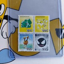 1999 Pokemon Cards Shogakukan 1st edition Base set Pikachu collection stamps picture