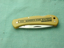 1980's Gerber CCI SPEER RCBS OUTERS Omark Advertising Pocket Knife NOS Unused picture