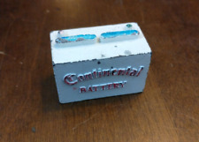 Continental Battery Vintage Advertising Paperweight Automotive 1.75 Inch picture