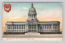 Postcard New State Capitol Frankfort Kentucky posted 1908 picture