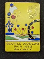 Hard to Find Original 1962 Seattle World’s Fair Gayway Souvenir Cloisonne Pin picture