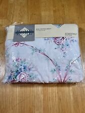 VTG JC Penney The Home Collection  King Fitted Sheet Savannah Gardens NEW SEALED picture