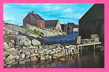 Fishing Village at Peggy's Cove - Nova Scotia Post Card picture