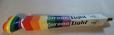 Corona Light Rainbow Heart Pride Beer Tap Handle Cerveza 13.5” AS IS Chips picture