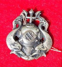 RARE GEMSCO  US Army Master Diver Qualification Badge Safety Clasp Style Badge picture