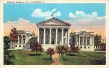 Postcard Virginia State Capitol Richmond Virginia VA picture