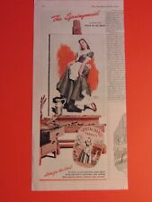 1946 SPRINGMAID FABRICS  photo art print ad picture