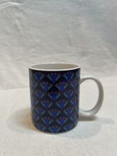 Cleveland Museum of Art Blue Floral Coffee Mug In MINT Condition picture