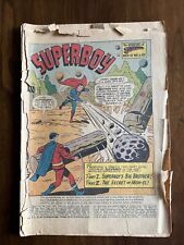 Superboy Comic Book #89, June 1961, Missing Cover picture
