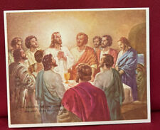 The Lord's Supper Picture Print 2 15/16” H X 3 5/8