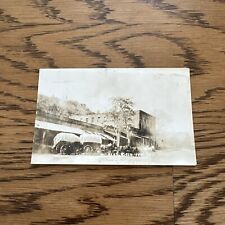 Vintage RPPC Real Photo Postcard Horse Pulled Wagon Freight Team Shasta CA 1890s picture