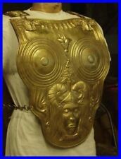 18 Guage Brass Medieval Italic Reenactment Cuirass Samnite Armour picture