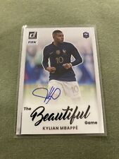 2022-23 Panini Donruss Kylian Mbappe The Beautiful Game Auto  picture