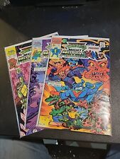 TMNT Present Mighty Mutanimals 1-3 Complete Mini Series Set 1-3 1991 Archie picture