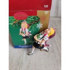 Carlton Cards Eloise and Skipperdee go caroling ornament Xmas picture