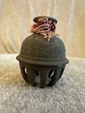 VINTAGE BRASS ELEPHANT CLAW BELL Victorian picture