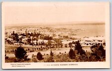 Foreign~Perth Australia~Main Street Birdseye View~1925 American Fleet RPPC picture