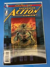 SUPERMAN ACTION COMICS: FUTURES END #1 (ONE SHOT) 2014 3D LENTICULAR COVER picture