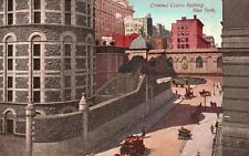 Vintage Postcard 1910s Criminal Courts Trial Rooms City Prison Bldg. New York NY picture