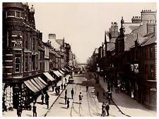 England, Crofton, Busy Street, Vintage Albumen Print Vintage Albumen Print Shooting picture