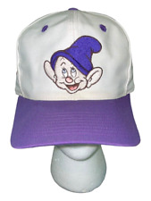 Vintage 90s  Disney Store Dopey Snow White Dwarfs Snapback Hat Cap Embroidered picture