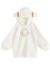 Cogimyun Hoodie with Ears Sweatshirt White Sanrio from Japan New picture