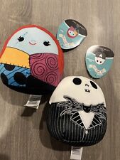 Rare 5in Nightmare Before Christmas Halloween Squishmallows- Jack & Sally picture