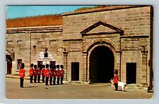 Quebec-Canada, Changing Guard at La Citadel, c1959Postcard picture