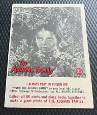 1964 Filmways Addams Family Card #35 - Mid Grade - No Creases picture
