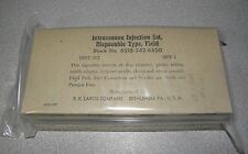 Vintage 1957 US Military Intravenous Injection Set First Aid R.K. Laros Company picture