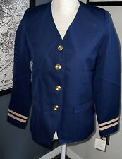 Disney Cruise Line ~Cast Member~Blue Blazer~Overstock Never used~Sz 2~ NWT picture