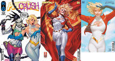 POWER GIRL #8 NM SET OF 3 COVERS A B C Paquette Brooks Forbes HOUSE OF BRAINIAC picture