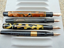 vintage fountain pens, parker duofold, eversharp gold seal, waterman , servo picture