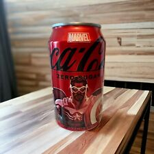 Captain America Unopened Limited Edition Coca Cola Can picture