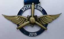 ROYAL AIR FORCE SPITFIRE 10K 2019 VIRTUAL RACING MEDAL RAF MUSEUM WW2 AIRCRAFT picture