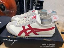 New Onitsuka Tiger Mexico 66 Cream/Fiery Red Unisex Sneakers Shoes 1183B391-101 picture