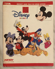 Vtg DISNEY HOME Mickey Mouse & Pals Long Stitch RARE Walt Cartoons ANIME SEWING picture