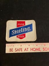 Vintage Patch Pure Sterling Beer picture